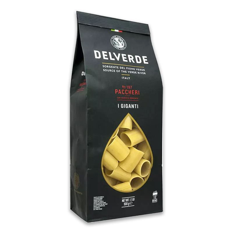 Макароны №197 Паккери "Дельверде"  (0,500 кг) кор.12 шт.