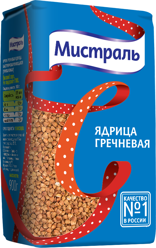 Ядрица Мистраль Гречневая, 900 г.