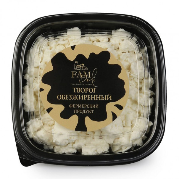 Творог из молока Джерсейских коров 1,5%, 250 гр.