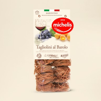 "Michelis" Паста Тальолини яичная ручной работы с вином Бароло 250 г* 12 шт