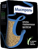 Крупа Мистраль пшеничная Булгур из твердых сортов пшеницы, 2 кг.